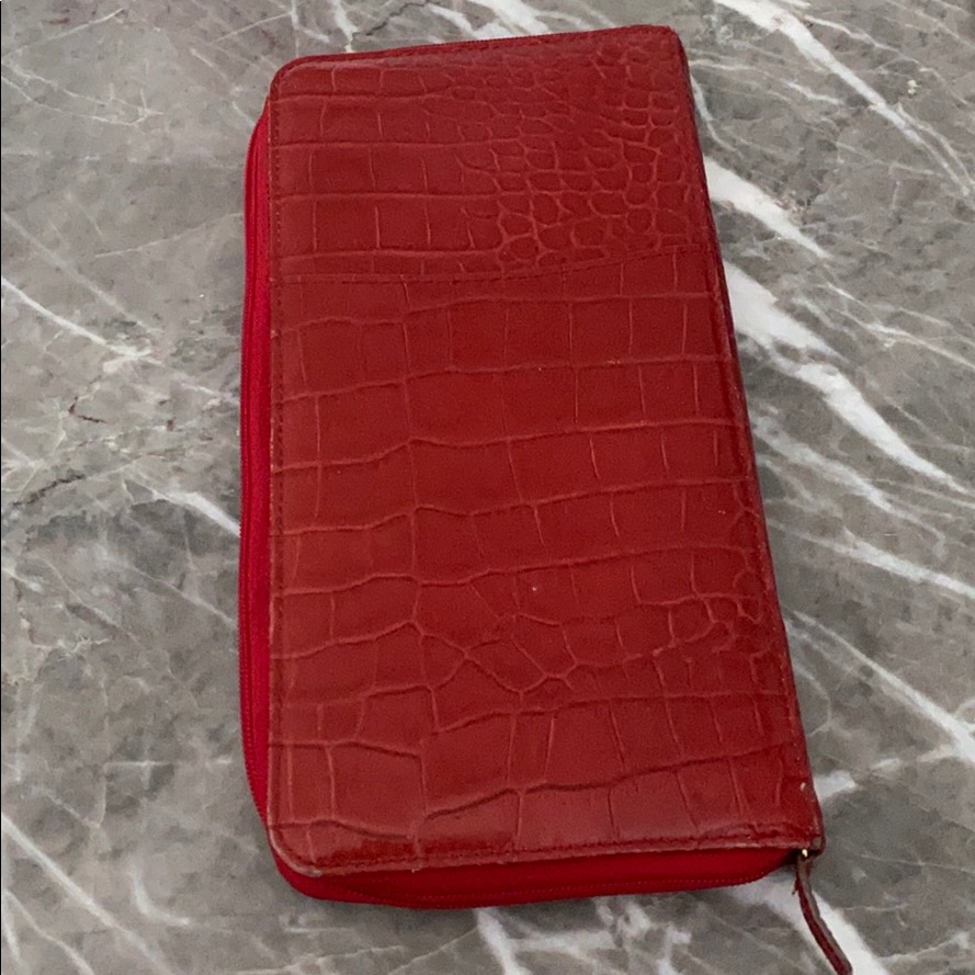 Genuine Leather Passport Wallet